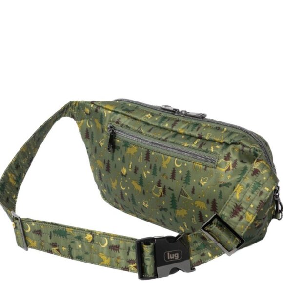 Lug Hitch Belt Bag Sling Camp Green - Camping Motif - Picture 3 of 12